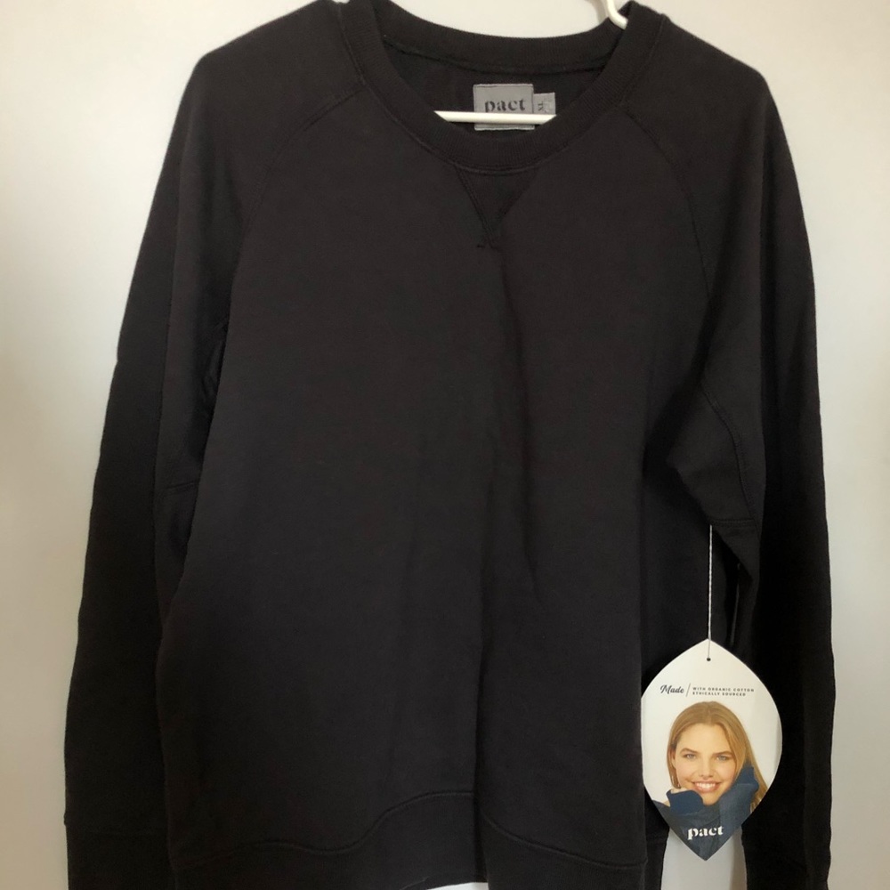 organic and ethically sourced sweatshirt